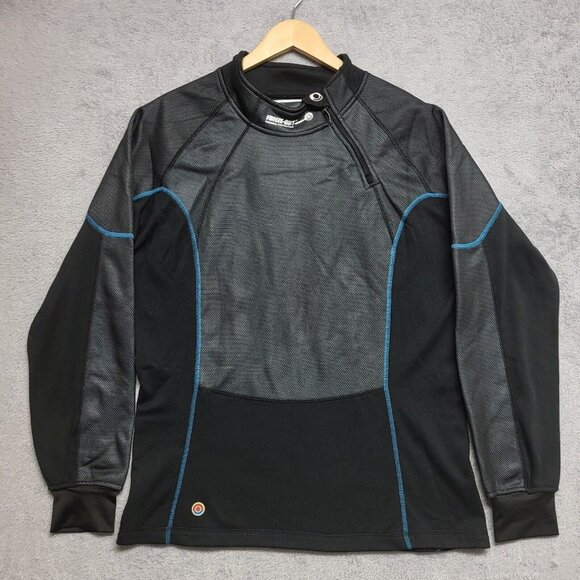 Freeze Out Thermal Protection Mens Large Long Sleeve Shirt 1/4 Zip Base Layer - Picture 1 of 11